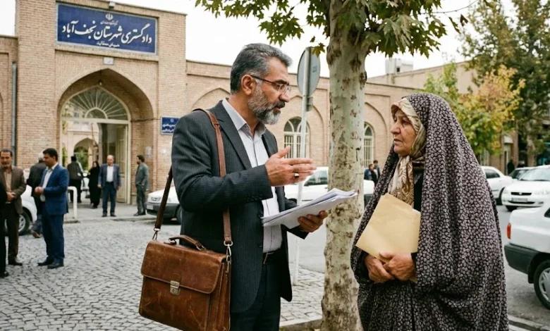 بهترین وکیل نجف آباد | لیست 10 وکیل برتر سال 1405 ⚖️