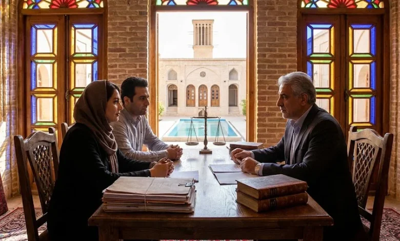 بهترین وکیل کاشان | لیست 10 وکیل برتر سال 1405 ⚖️