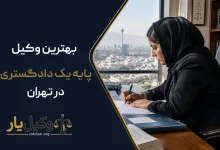 بهترین وکیل پایه یک دادگستری تهران