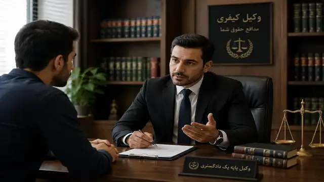 بهترین وکیل کیفری در شمال تهران | لیست 10 وکیل برتر سال 1405